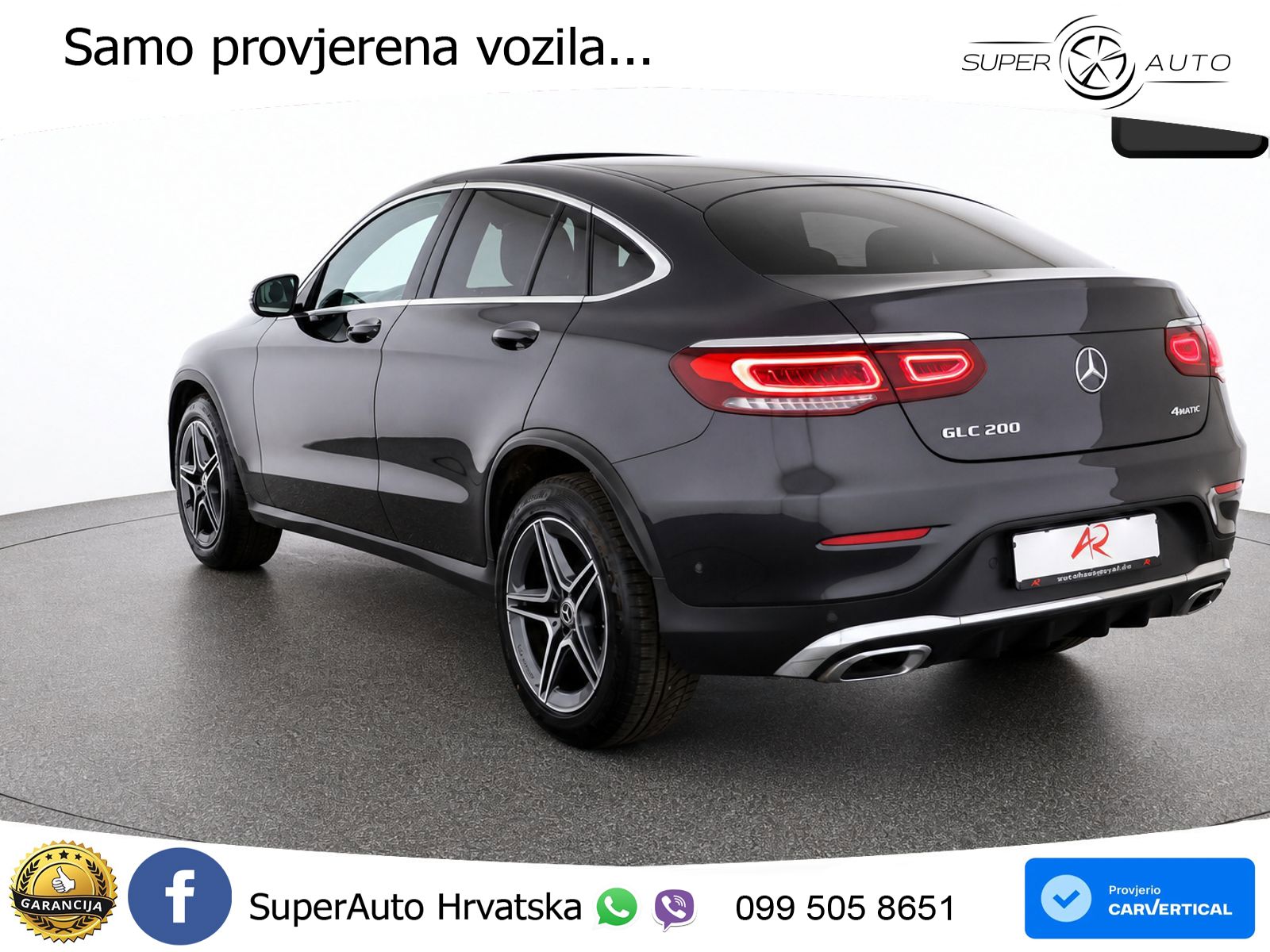Mercedes GLC Coupe 200 (197 KS) 4MATIC G-TRONIC AMG