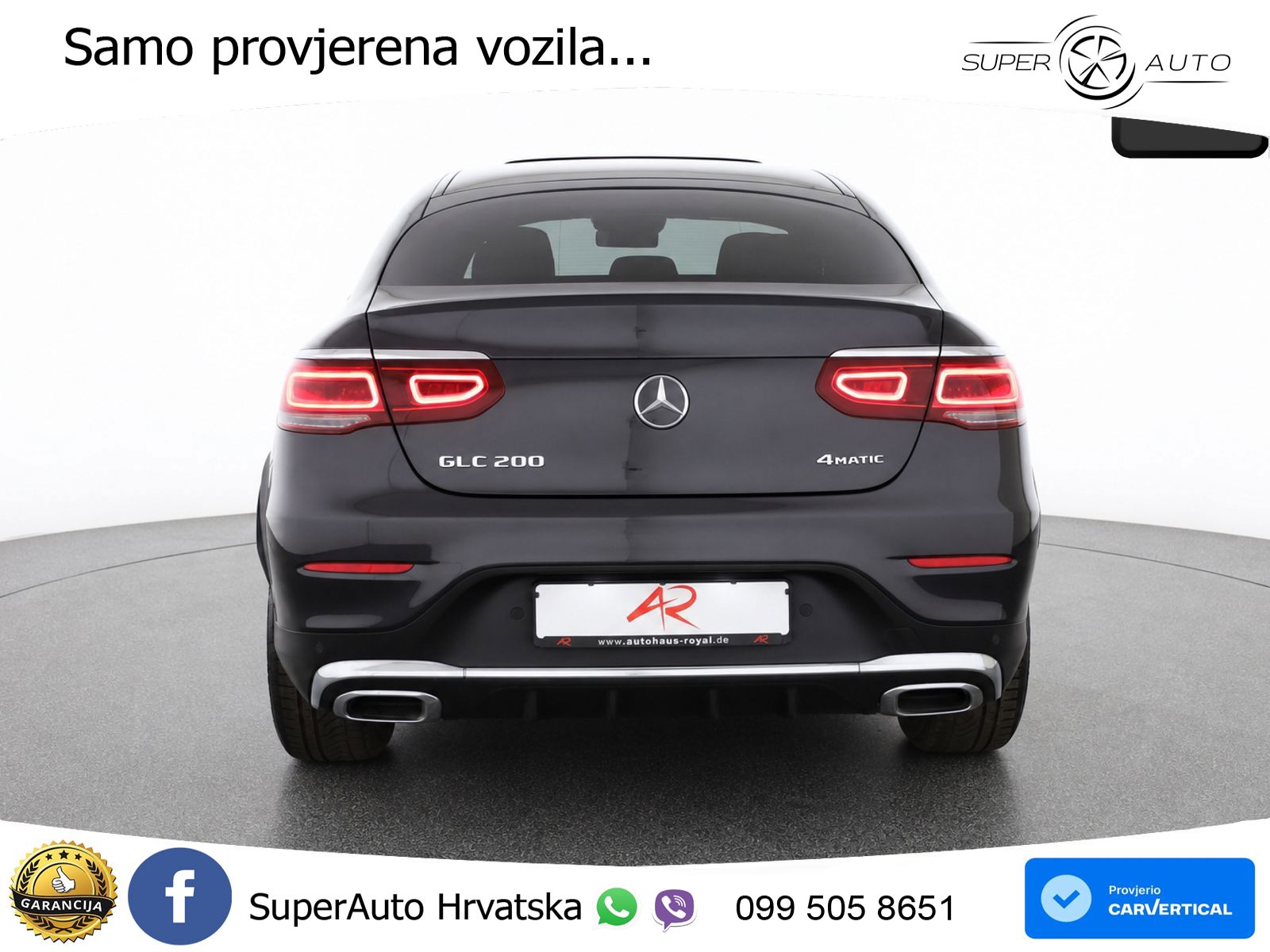 Mercedes GLC Coupe 200 (197 KS) 4MATIC G-TRONIC AMG