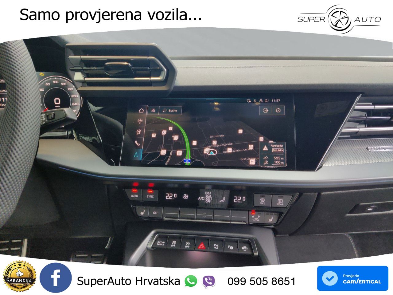Audi A3 Sportback 30 TFSI (116 KS) Mild Hybrid S tronic S line LED+GR SJED+ACC