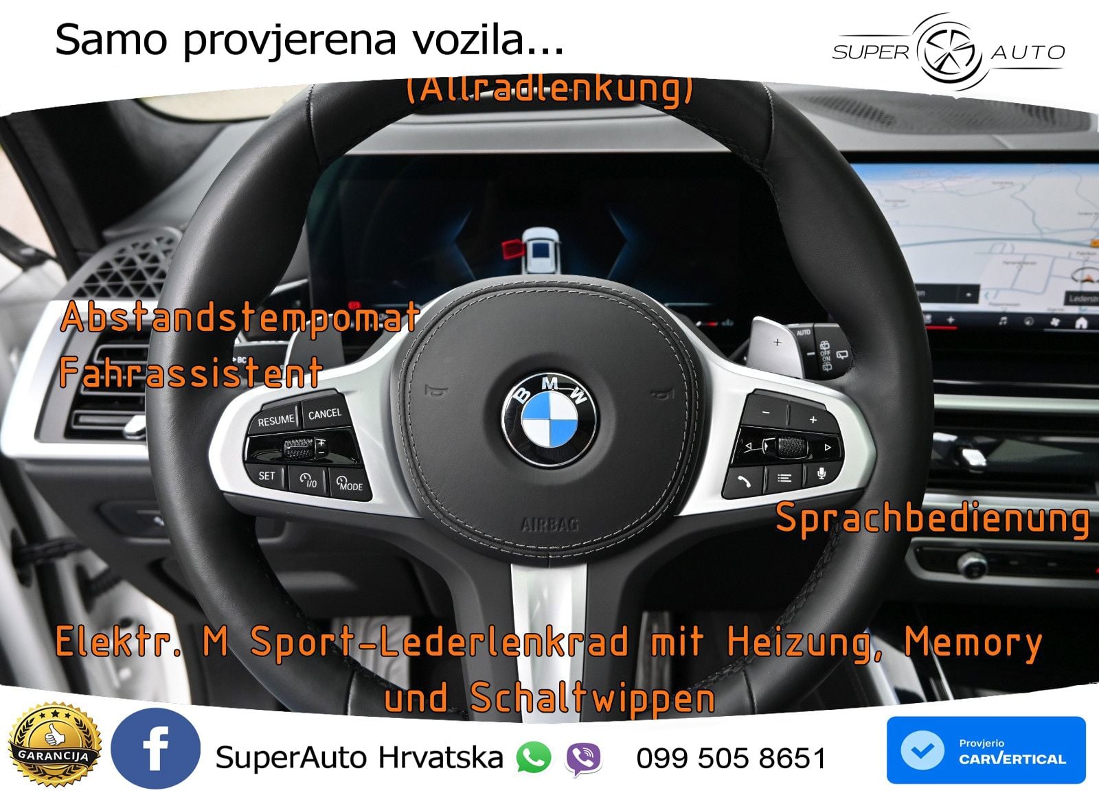 BMW X5 30d (298 KS) xDrive Steptronic M Sport LED+GR SJED+ACC