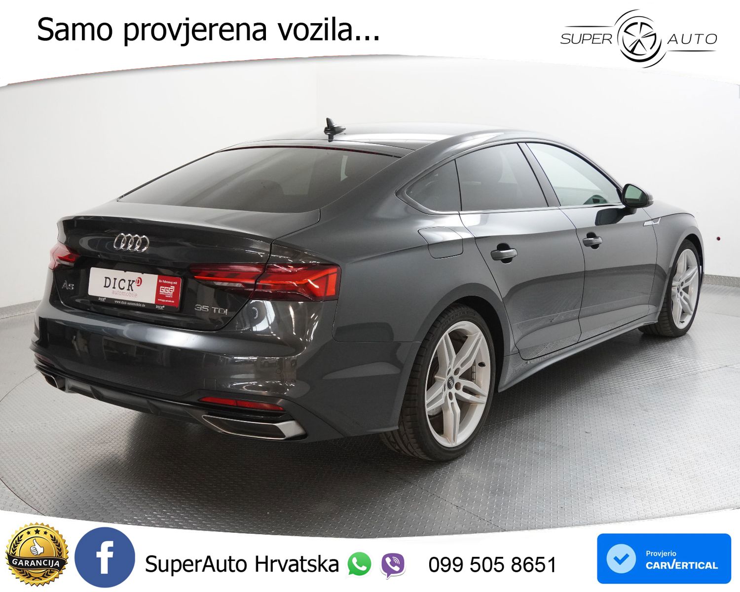 Audi A5 Sportback 35 TDI (163 KS) S tronic S line