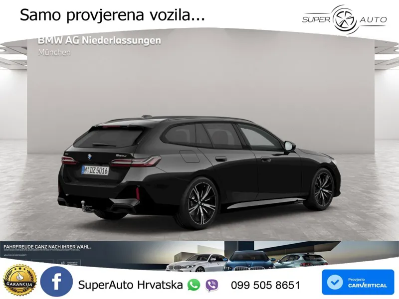 BMW 520d Touring (197 KS) xDrive Steptronic M Sport LED+GR SJED+ACC
