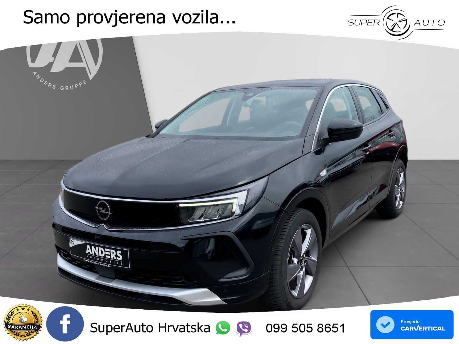 Opel Grandland 1.2i Turbo (130 KS) Automatic LED+GR SJED+ACC