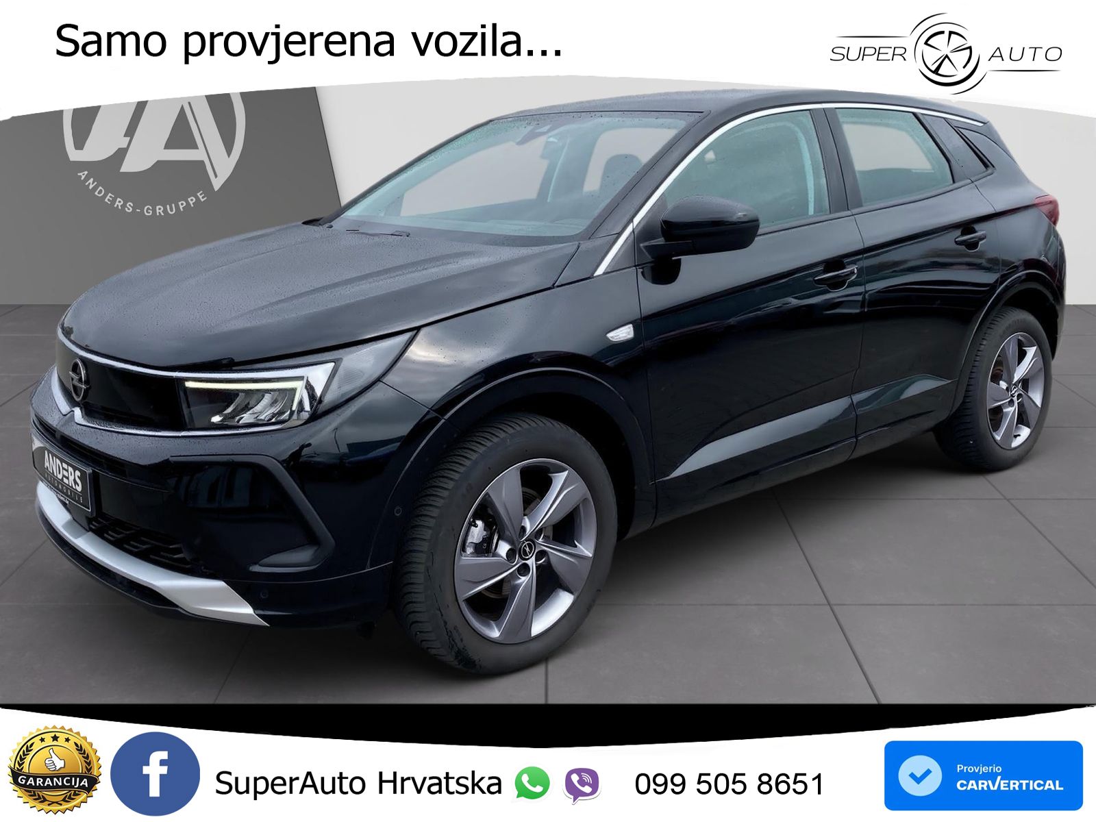 Opel Grandland 1.2i Turbo (130 KS) Automatic LED+GR SJED+ACC