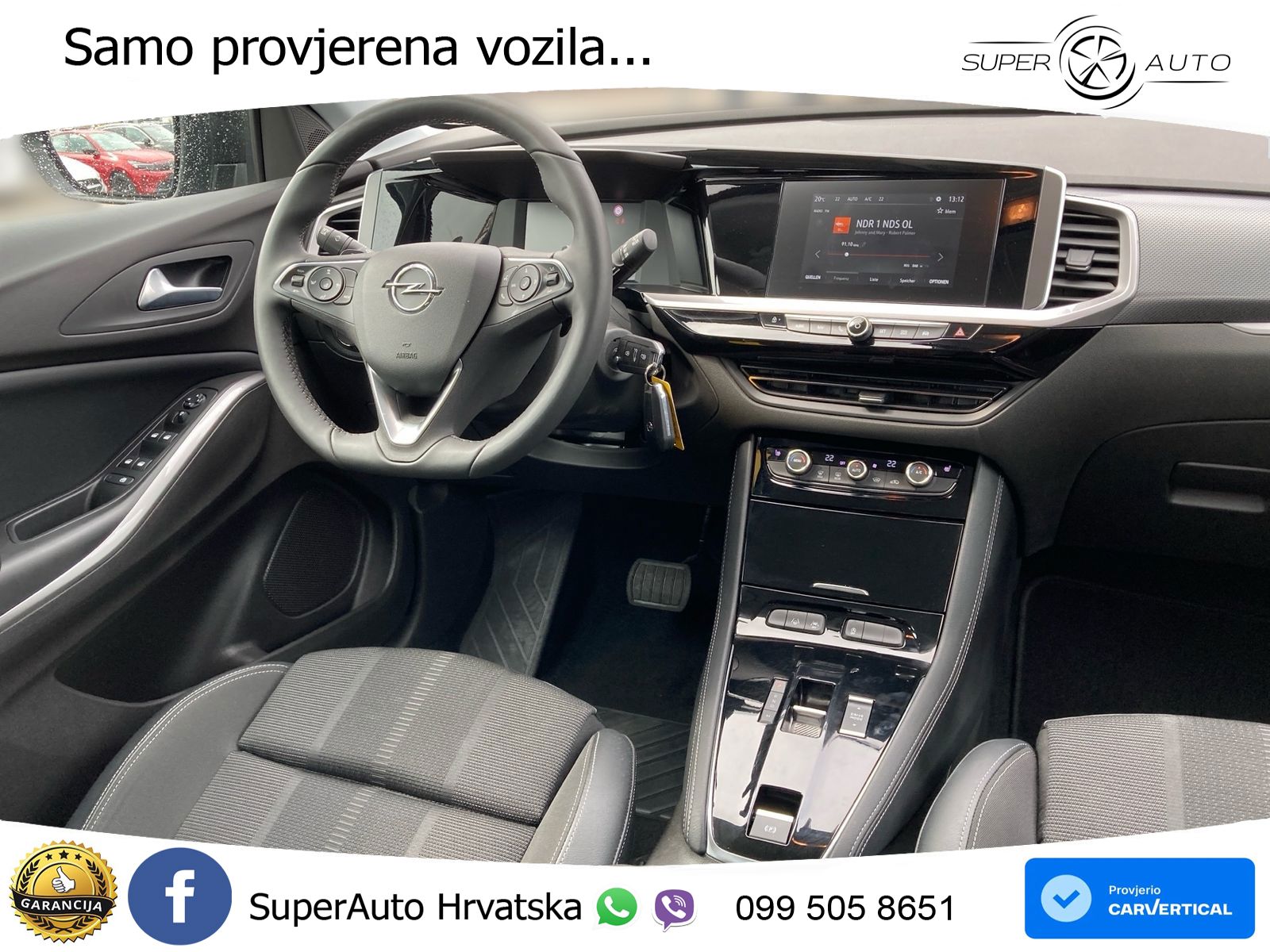 Opel Grandland 1.2i Turbo (130 KS) Automatic LED+GR SJED+ACC