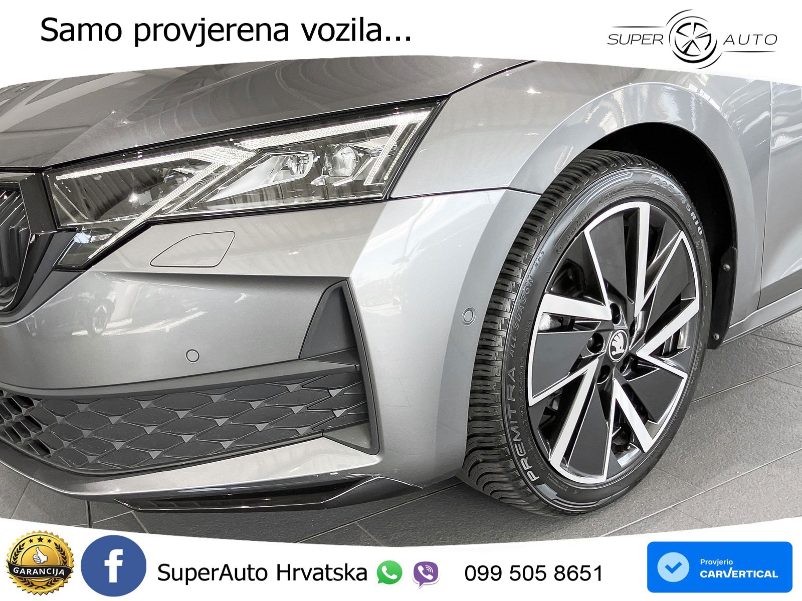 Škoda Octavia Combi 1.5 TSI (150 KS) DSG SportLine LED+GR SJED+ACC