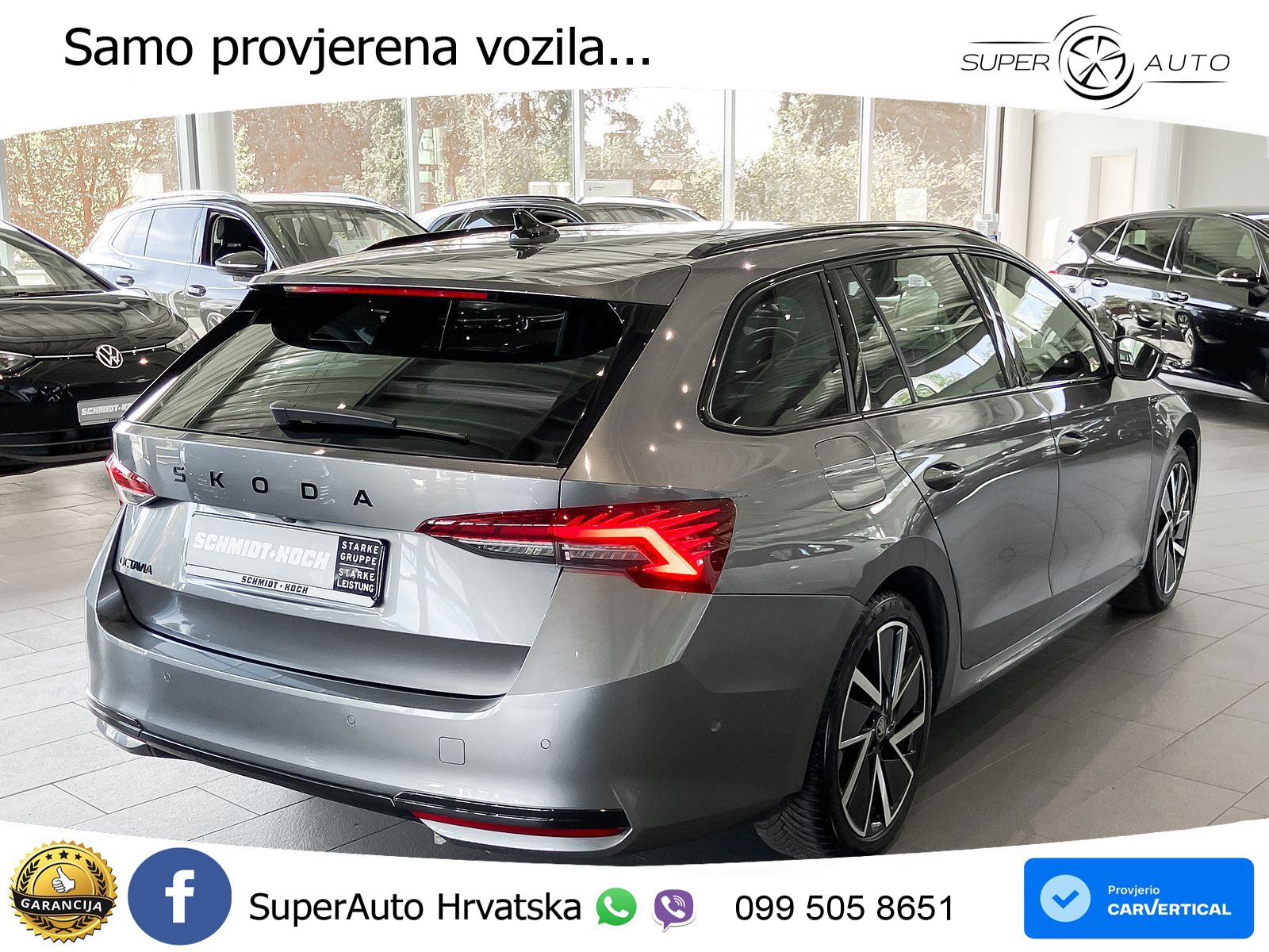 Škoda Octavia Combi 1.5 TSI (150 KS) DSG SportLine LED+GR SJED+ACC