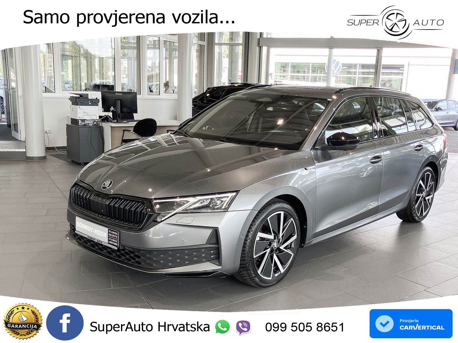 Škoda Octavia Combi 1.5 TSI (150 KS) DSG SportLine LED+GR SJED+ACC
