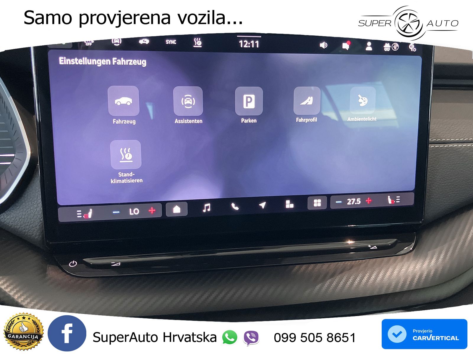 Škoda Octavia Combi 1.5 TSI (150 KS) DSG SportLine LED+GR SJED+ACC