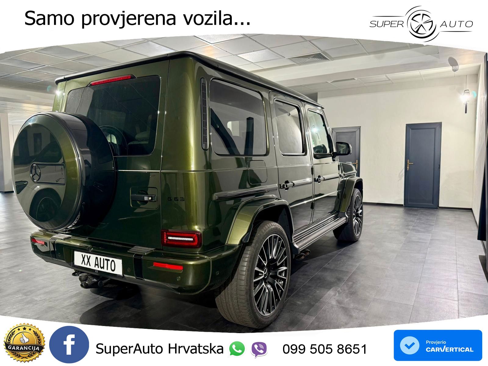 Mercedes AMG G 63 Long V8 (585 KS) 4MATIC 9G-TRONIC AMG SPEEDSHIFT TCT