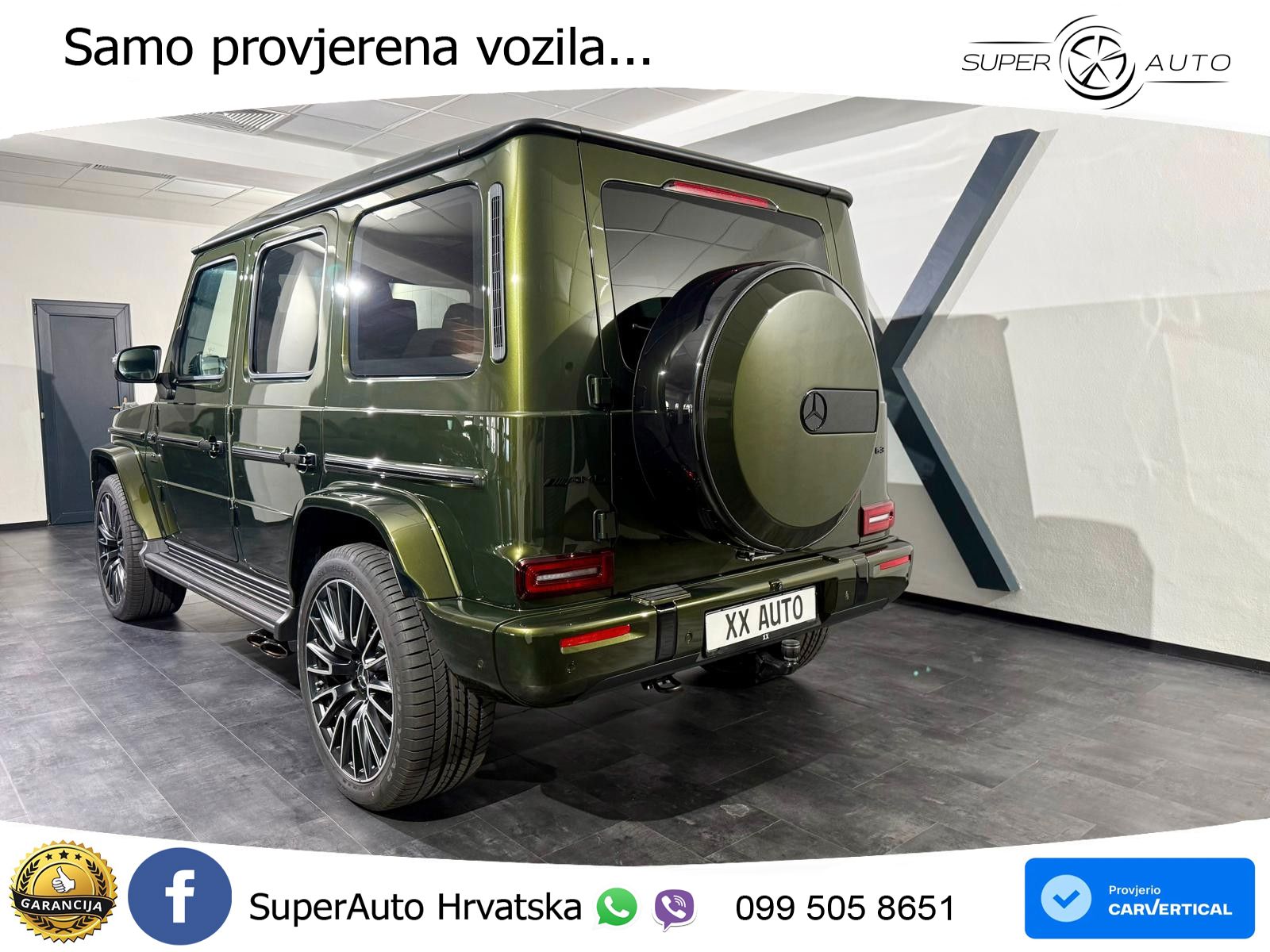 Mercedes AMG G 63 Long V8 (585 KS) 4MATIC 9G-TRONIC AMG SPEEDSHIFT TCT