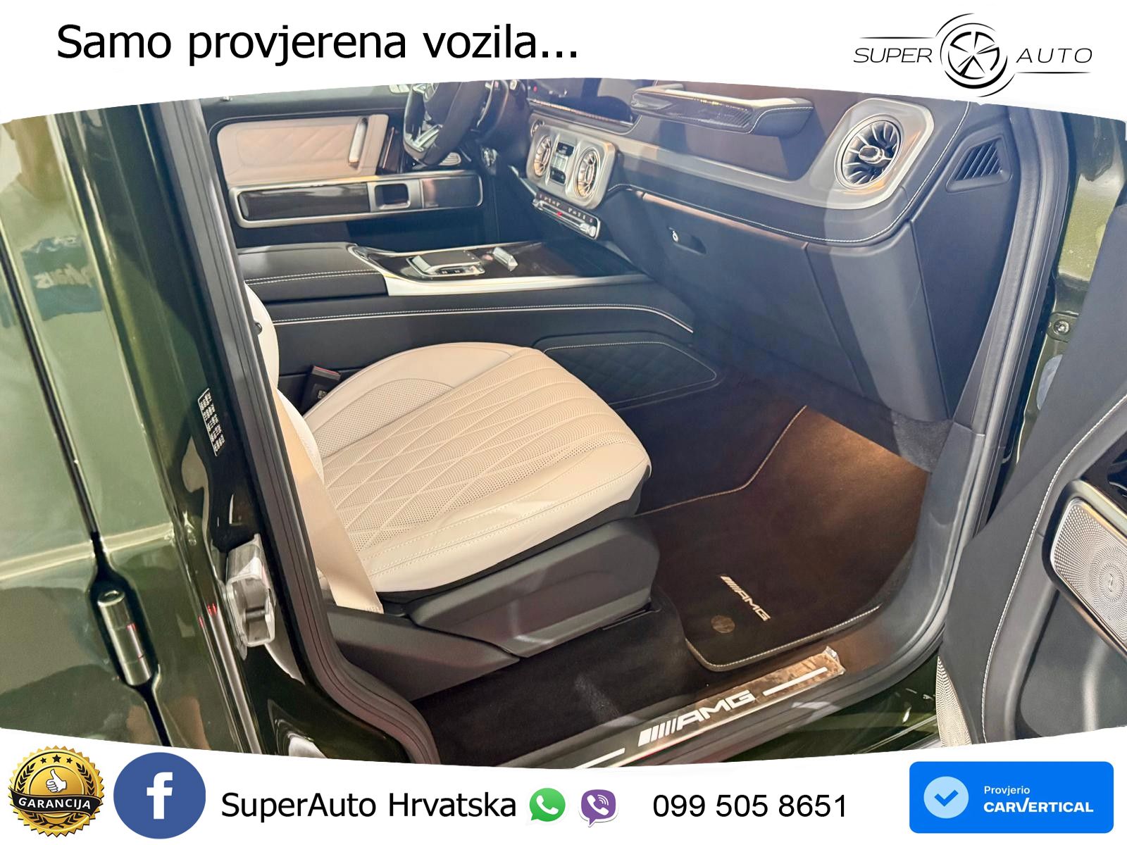 Mercedes AMG G 63 Long V8 (585 KS) 4MATIC 9G-TRONIC AMG SPEEDSHIFT TCT