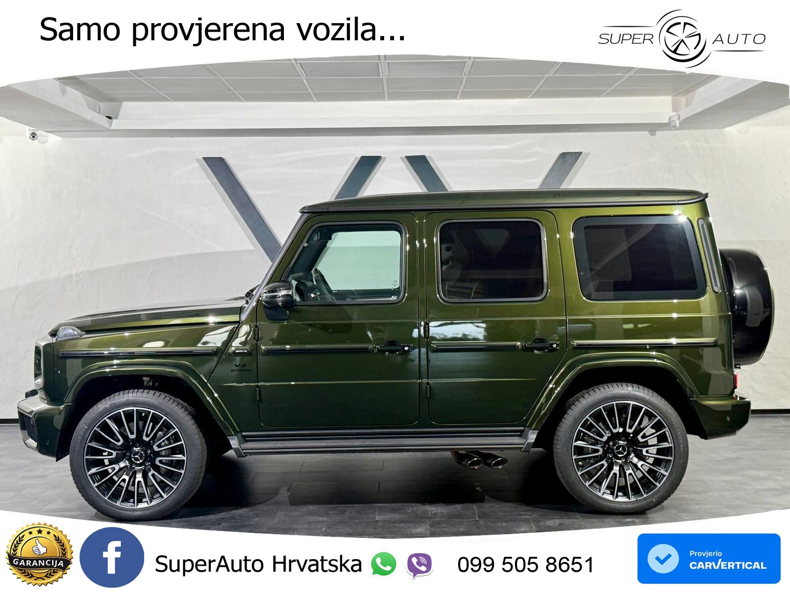 Mercedes AMG G 63 Long V8 (585 KS) 4MATIC 9G-TRONIC AMG SPEEDSHIFT TCT
