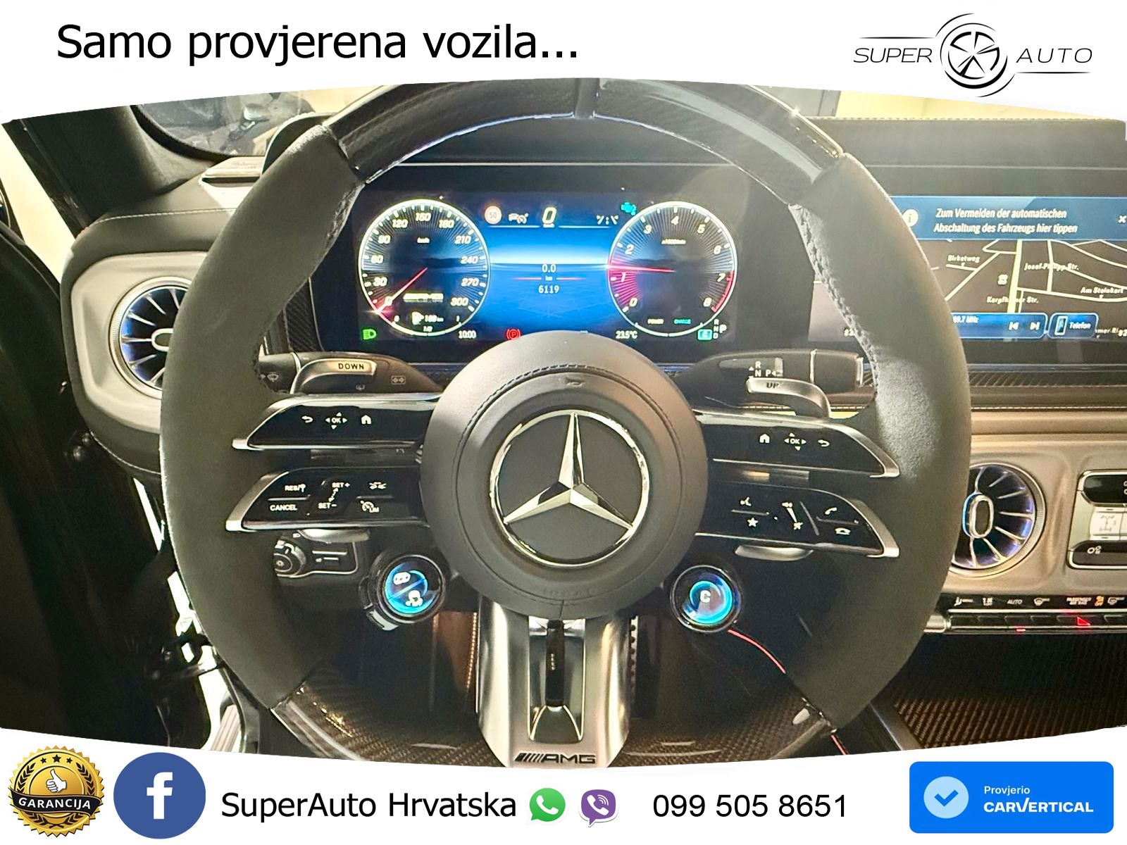 Mercedes AMG G 63 Long V8 (585 KS) 4MATIC 9G-TRONIC AMG SPEEDSHIFT TCT