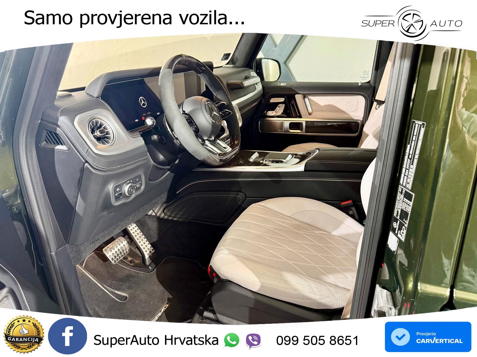 Mercedes AMG G 63 Long V8 (585 KS) 4MATIC 9G-TRONIC AMG SPEEDSHIFT TCT