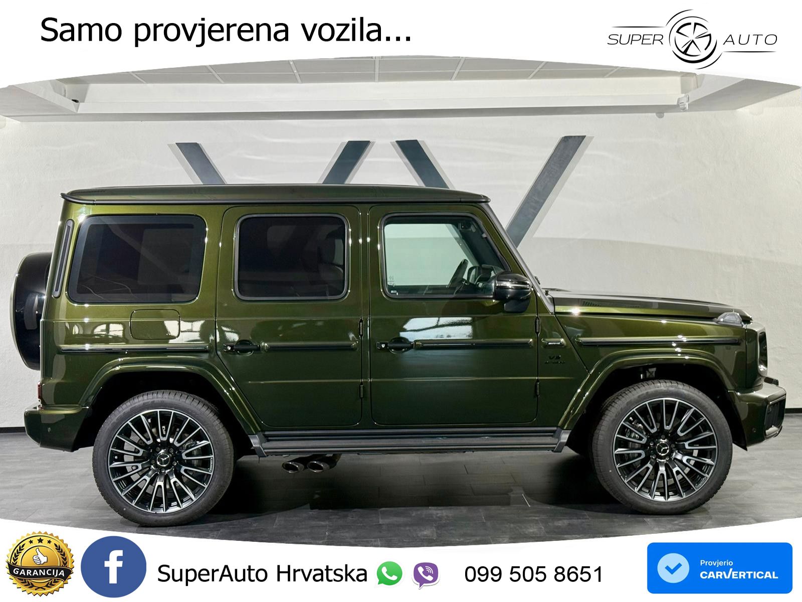 Mercedes AMG G 63 Long V8 (585 KS) 4MATIC 9G-TRONIC AMG SPEEDSHIFT TCT