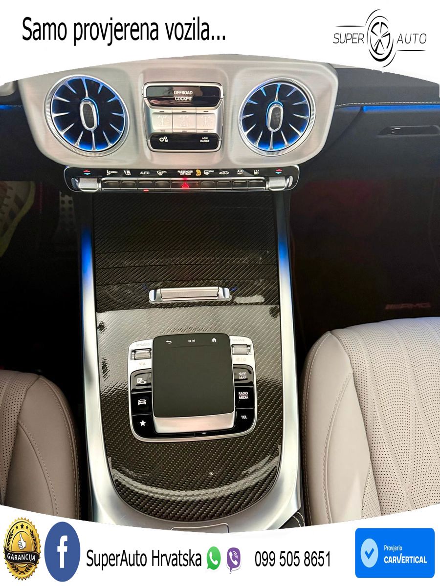 Mercedes AMG G 63 Long V8 (585 KS) 4MATIC 9G-TRONIC AMG SPEEDSHIFT TCT