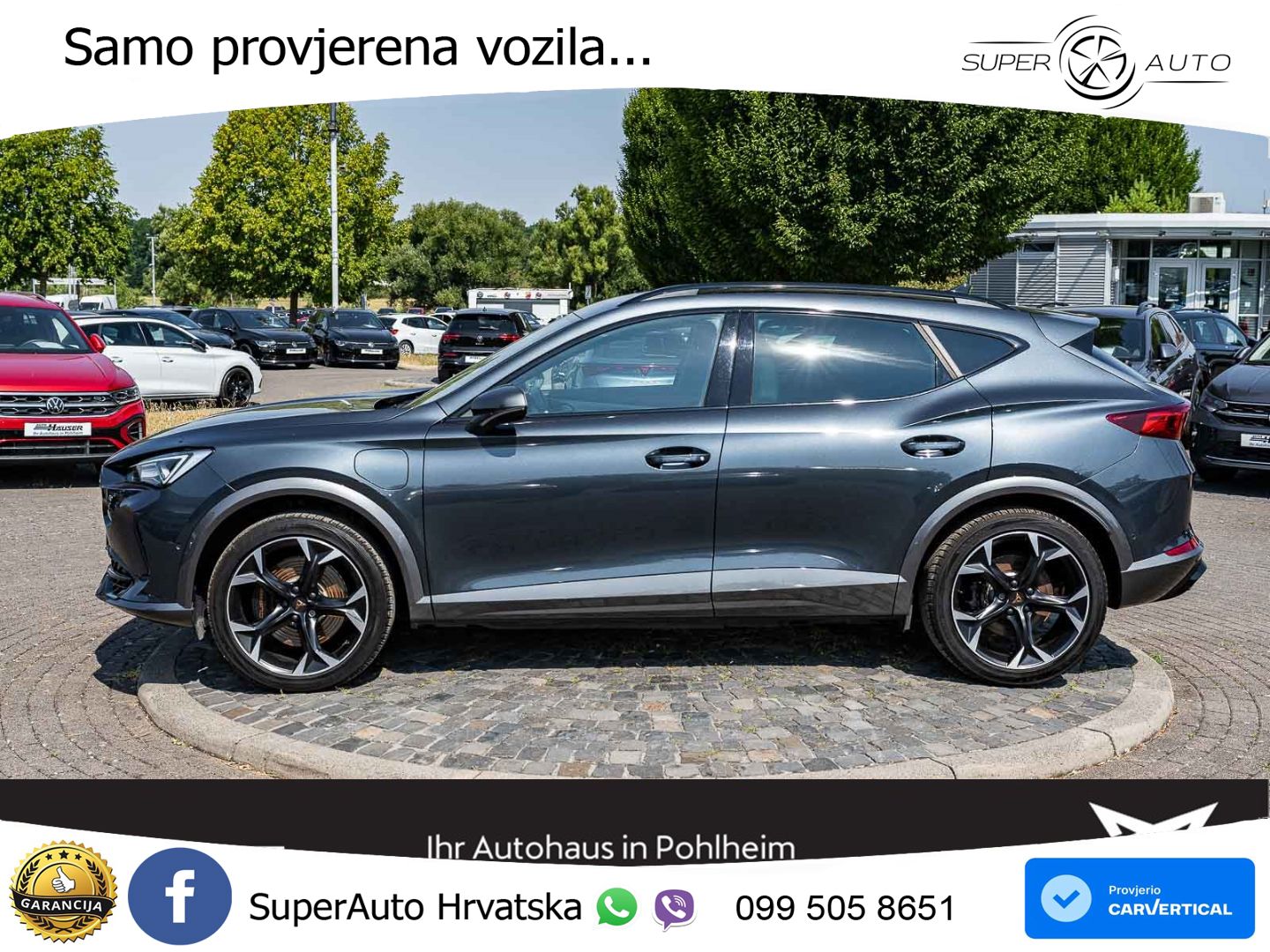 Cupra Formentor 1.4 TSI (245 KS) e-Hybrid DSG VZ LED+GR SJED+ACC
