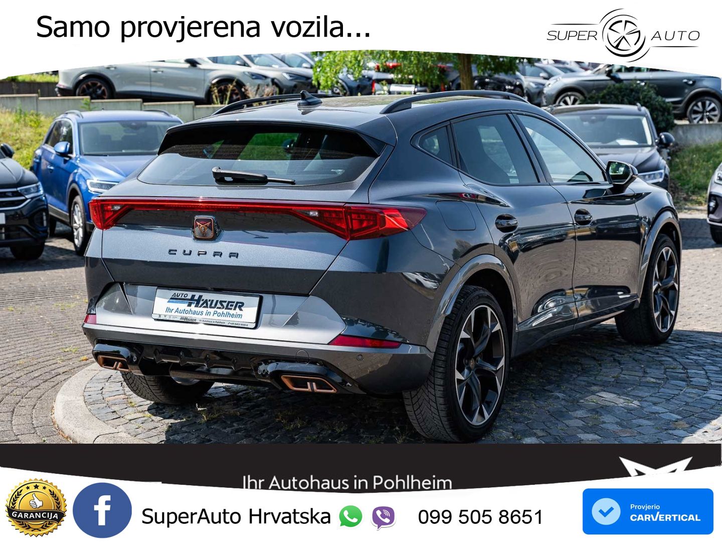 Cupra Formentor 1.4 TSI (245 KS) e-Hybrid DSG VZ LED+GR SJED+ACC