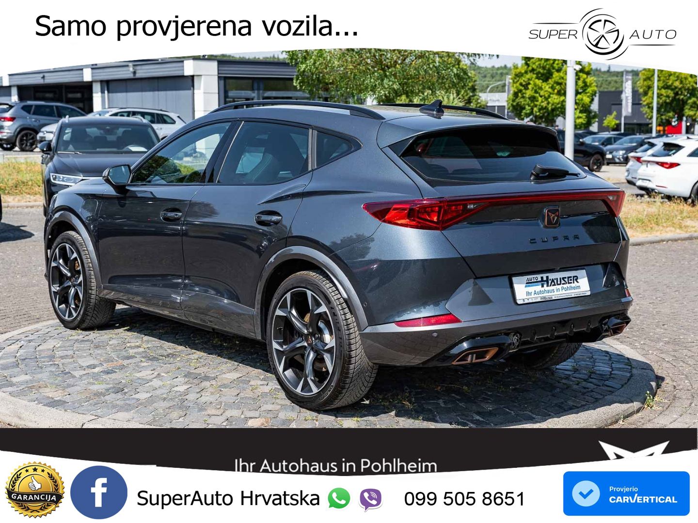 Cupra Formentor 1.4 TSI (245 KS) e-Hybrid DSG VZ LED+GR SJED+ACC