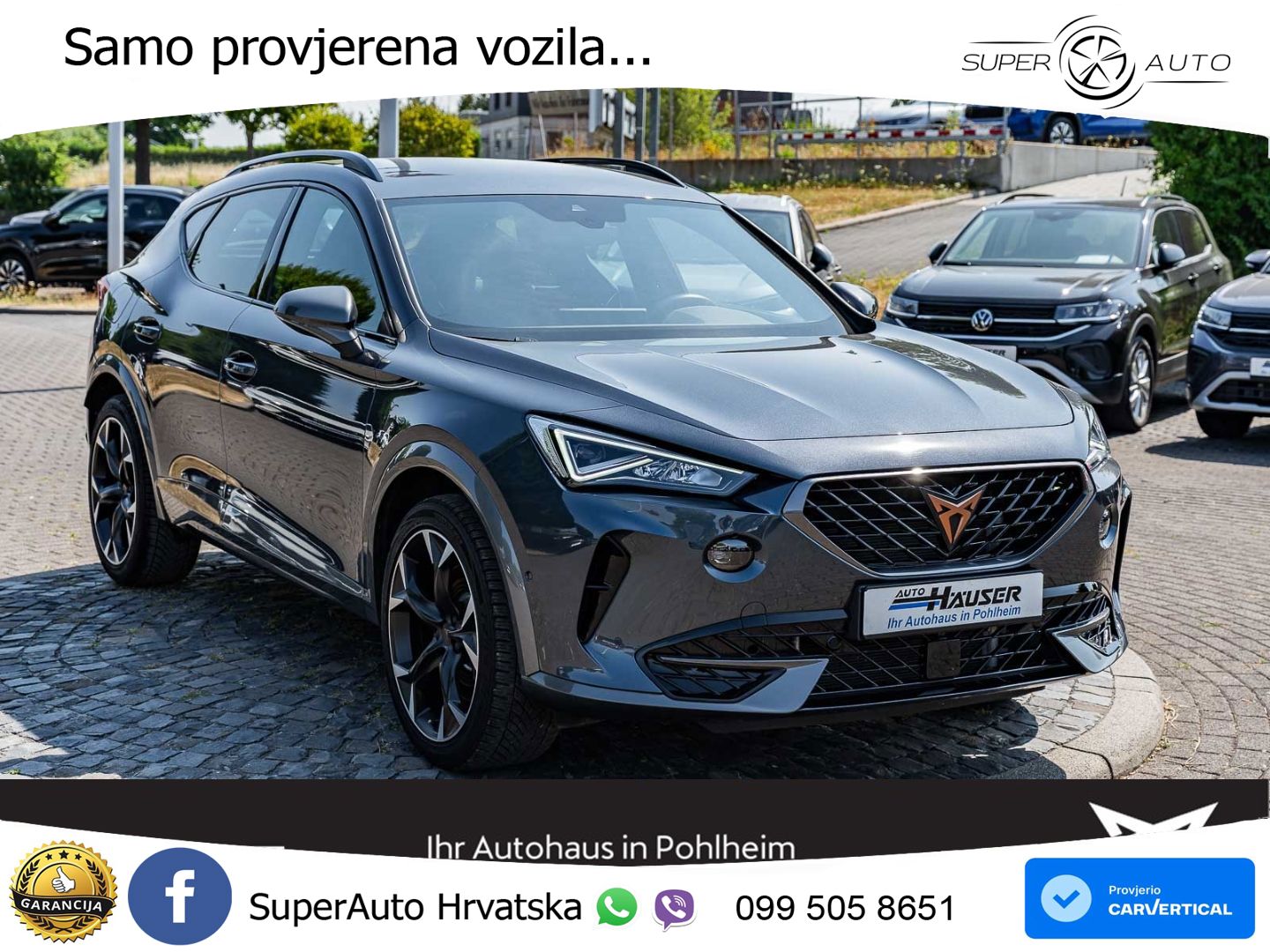 Cupra Formentor 1.4 TSI (245 KS) e-Hybrid DSG VZ LED+GR SJED+ACC