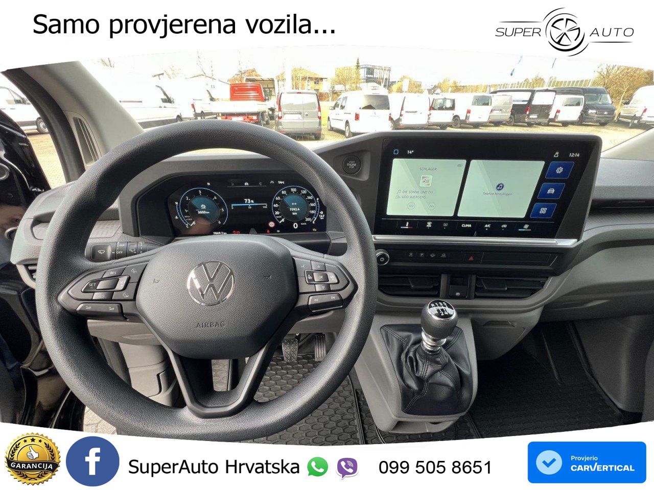 Volkswagen Transporter Kasten 2,0 l TDI LR AHK+GJR+KUNSTLED 110 KS