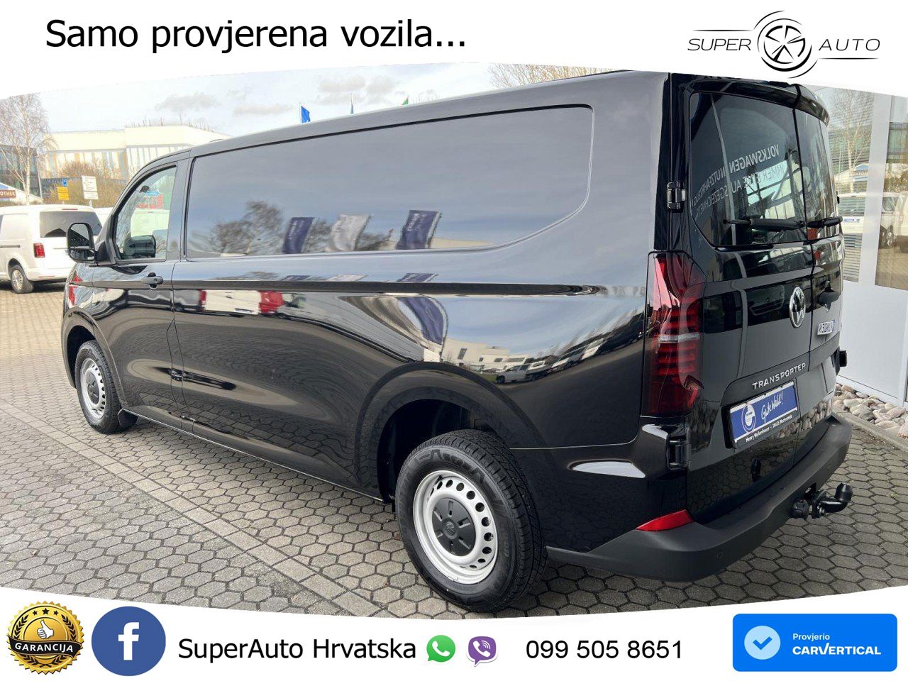 Volkswagen Transporter Kasten 2,0 l TDI LR AHK+GJR+KUNSTLED 110 KS