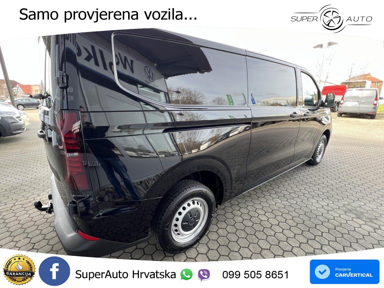 Volkswagen Transporter Kasten 2,0 l TDI LR AHK+GJR+KUNSTLED 110 KS