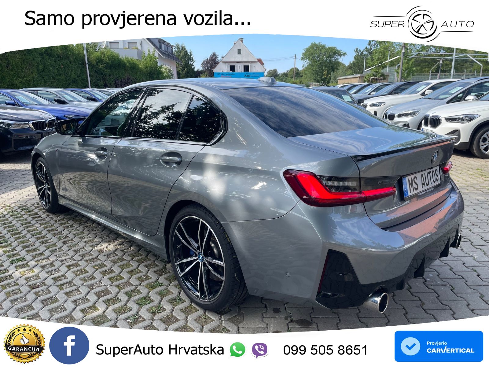 BMW 320d (190 KS) Steptronic M Sport LED+GR SJED+ACC