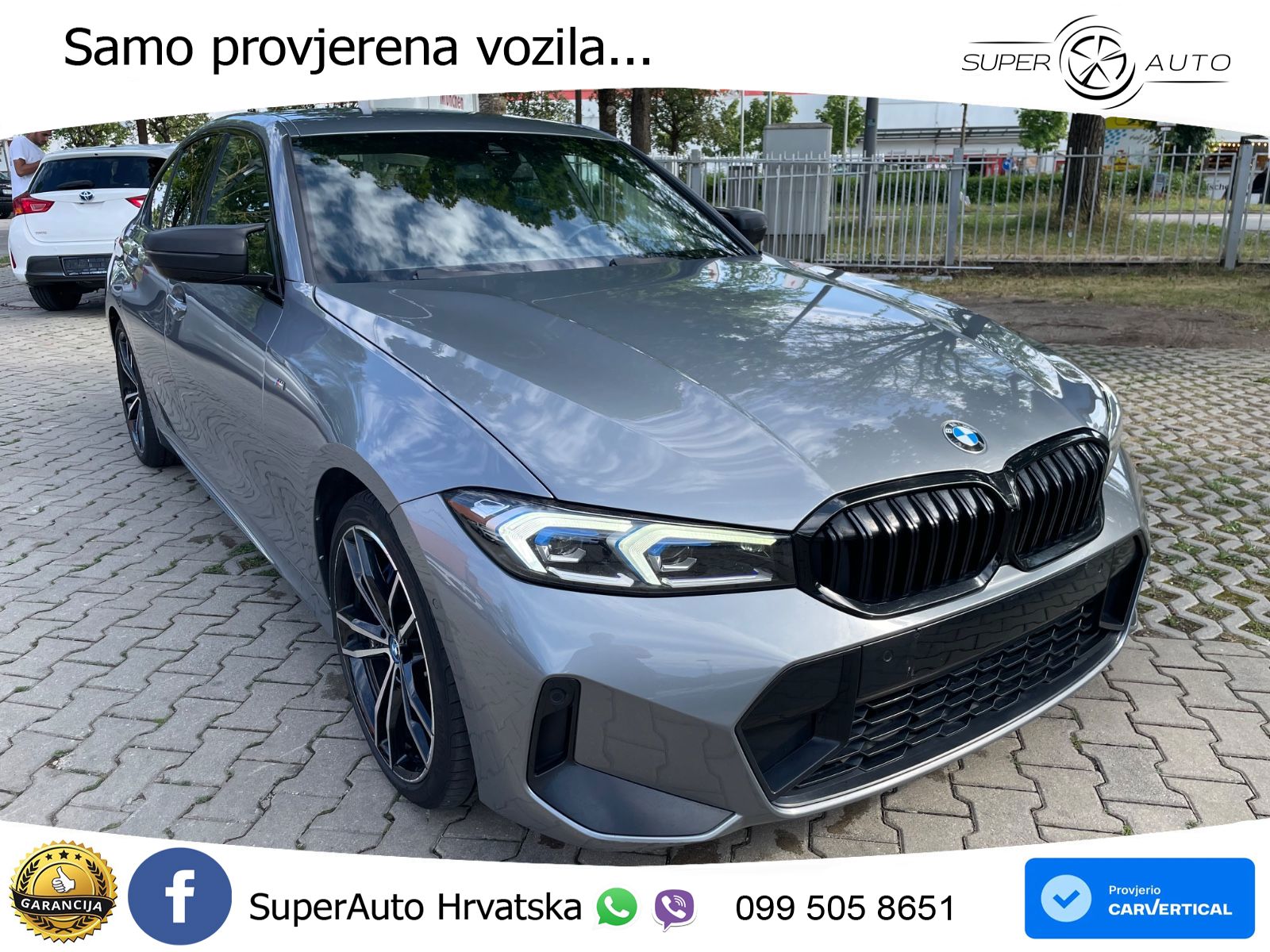 BMW 320d (190 KS) Steptronic M Sport LED+GR SJED+ACC