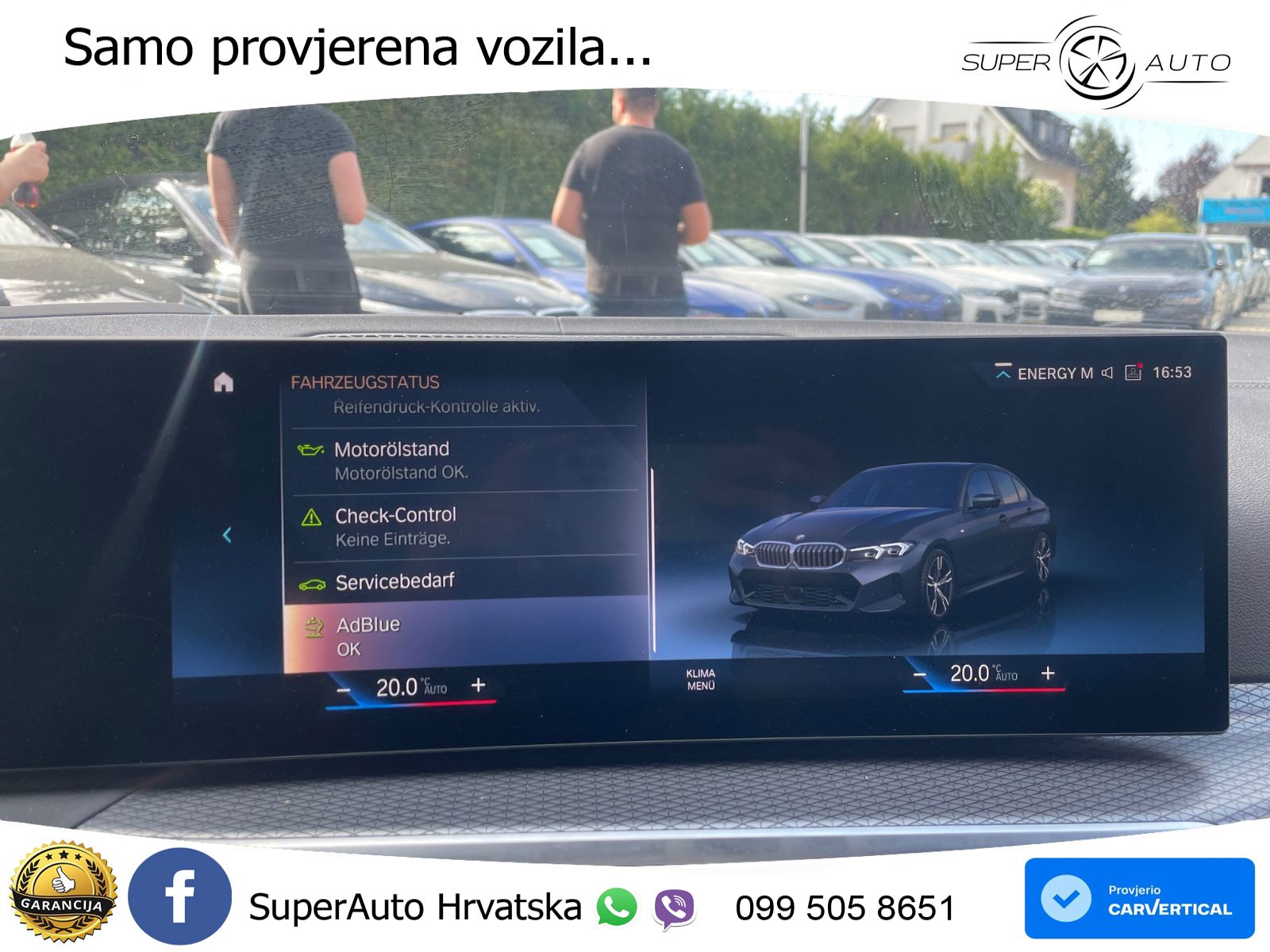 BMW 320d (190 KS) Steptronic M Sport LED+GR SJED+ACC