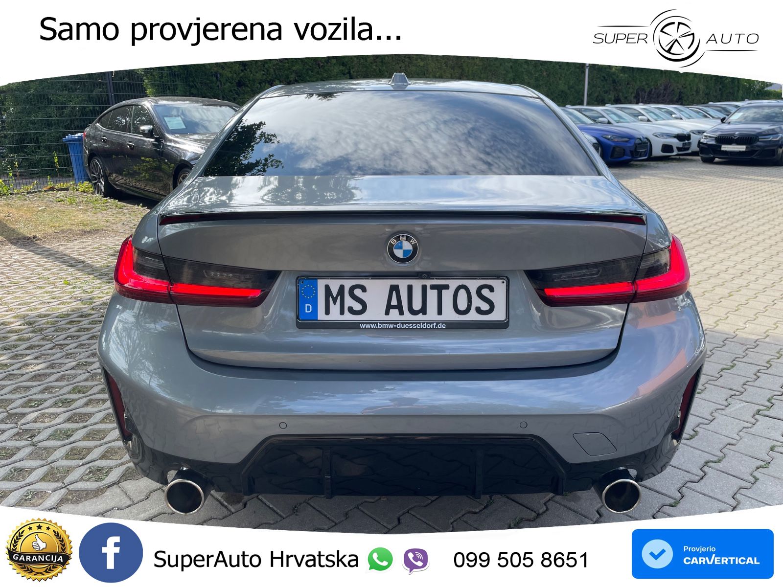 BMW 320d (190 KS) Steptronic M Sport LED+GR SJED+ACC