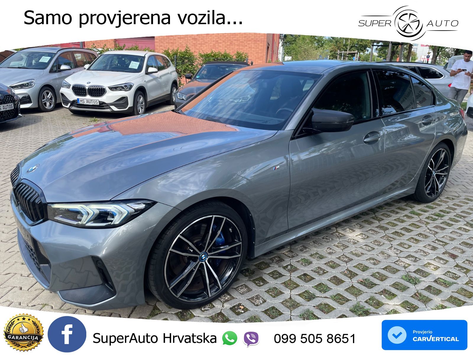 BMW 320d (190 KS) Steptronic M Sport LED+GR SJED+ACC