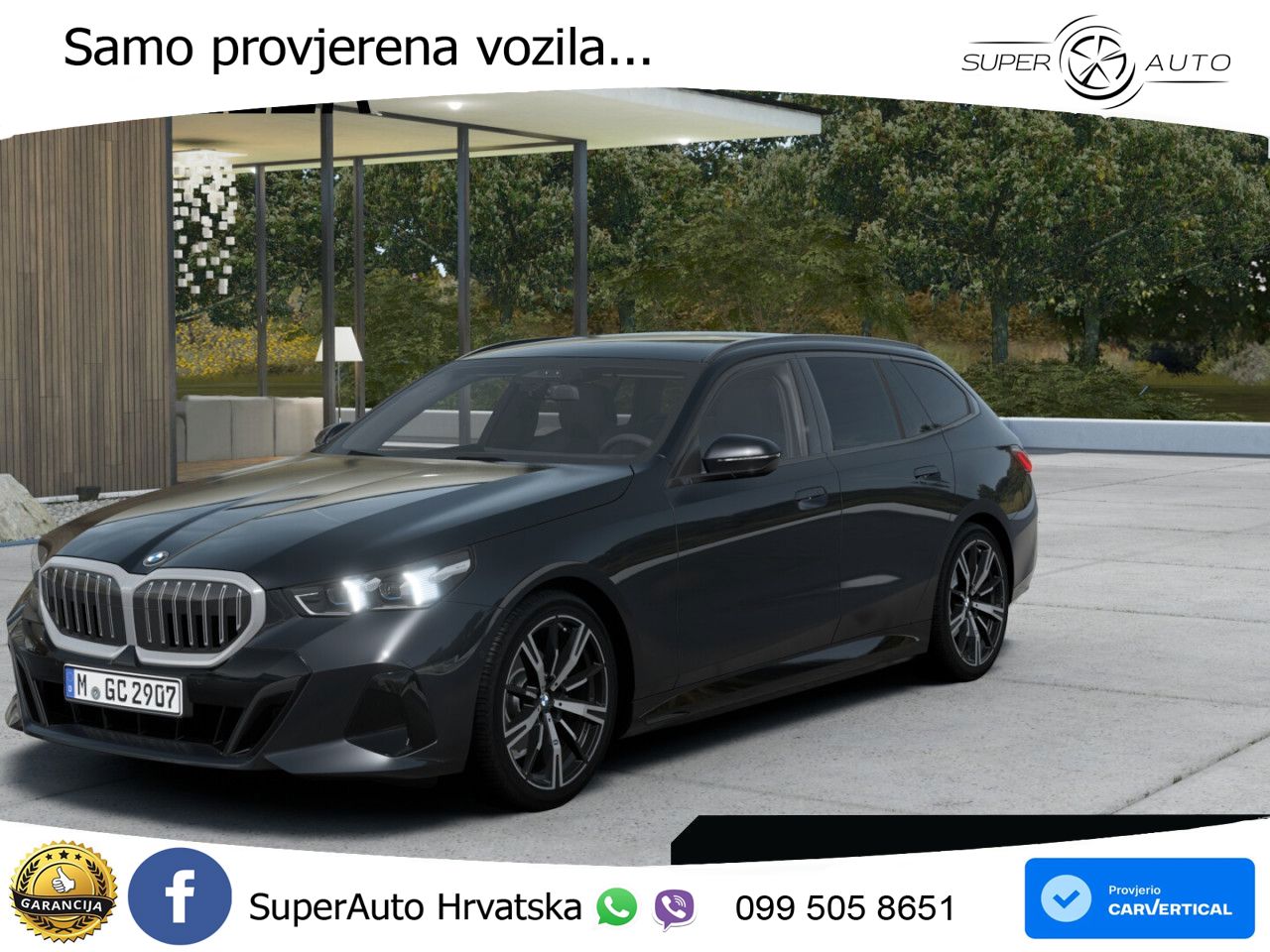 BMW 520d Touring (197 KS) xDrive Steptronic M Sport LED+GR SJED+ACC