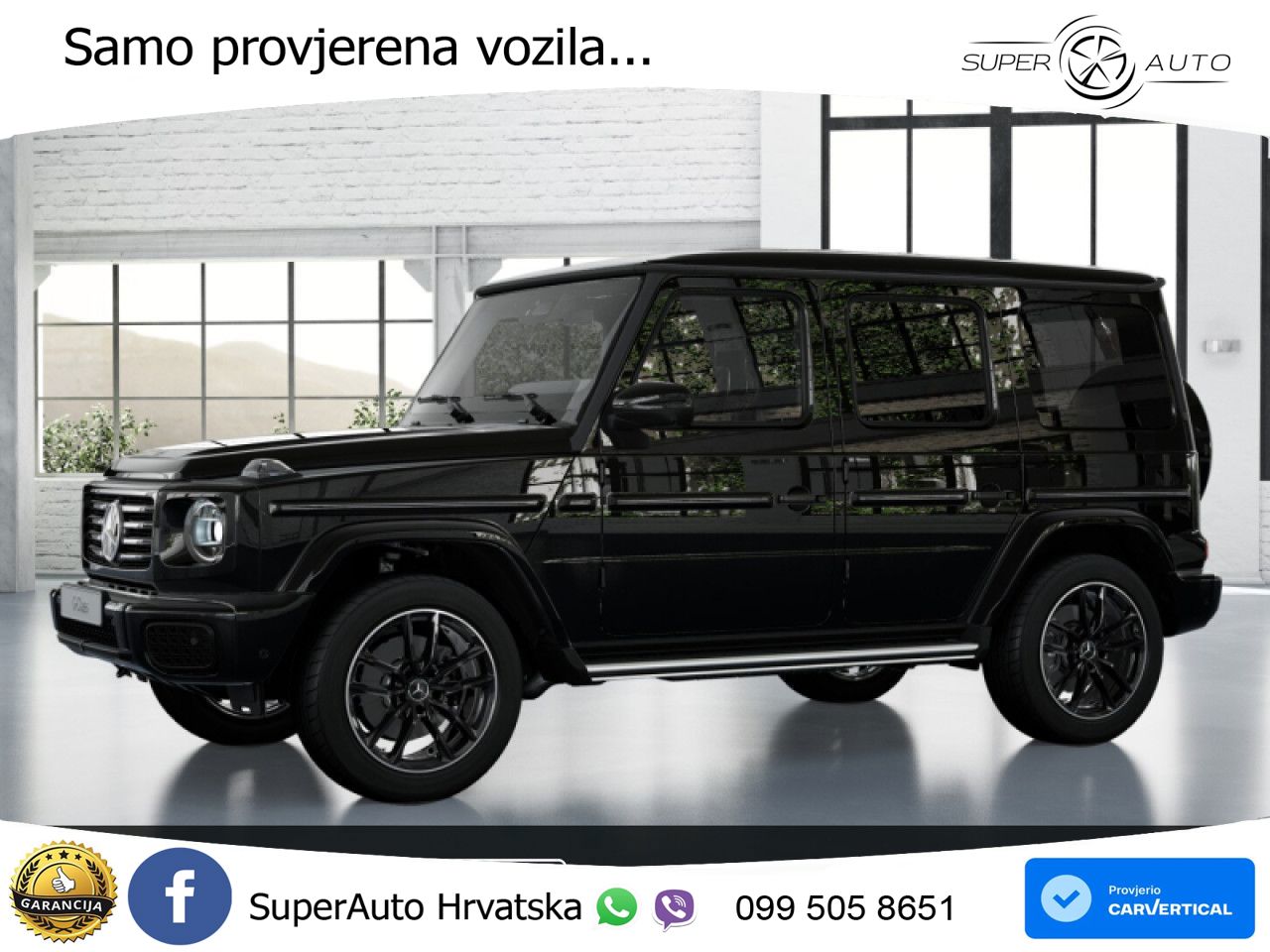 Mercedes G 500 Long (449 KS) 4MATIC 9G-TRONIC Exclusive