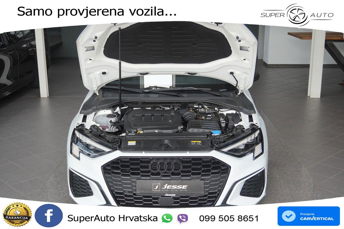 Audi A3 40 TDI (200 KS) quattro S tronic S line LED+GR SJED+ACC