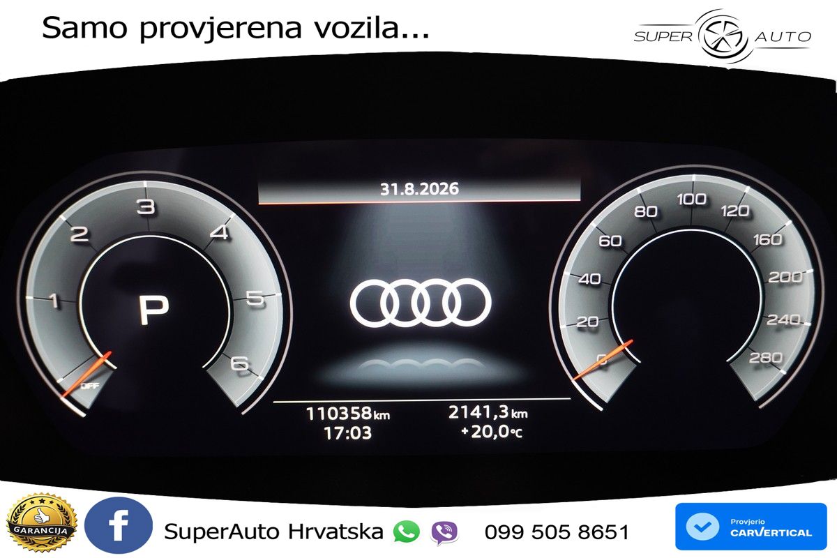 Audi A3 40 TDI (200 KS) quattro S tronic S line LED+GR SJED+ACC