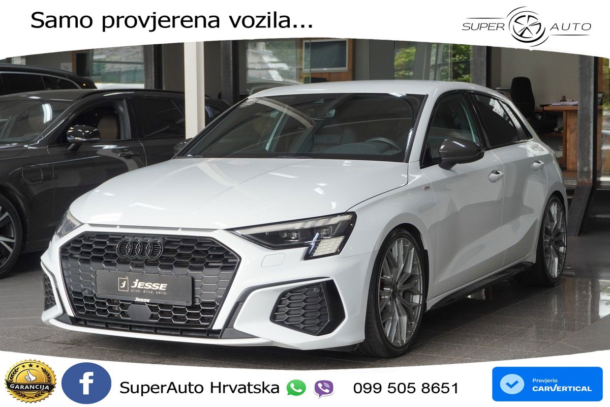 Audi A3 40 TDI (200 KS) quattro S tronic S line LED+GR SJED+ACC