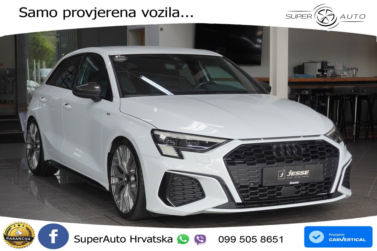 Audi A3 40 TDI (200 KS) quattro S tronic S line LED+GR SJED+ACC