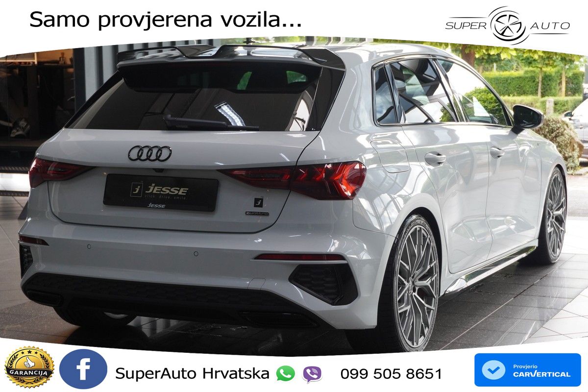 Audi A3 40 TDI (200 KS) quattro S tronic S line LED+GR SJED+ACC