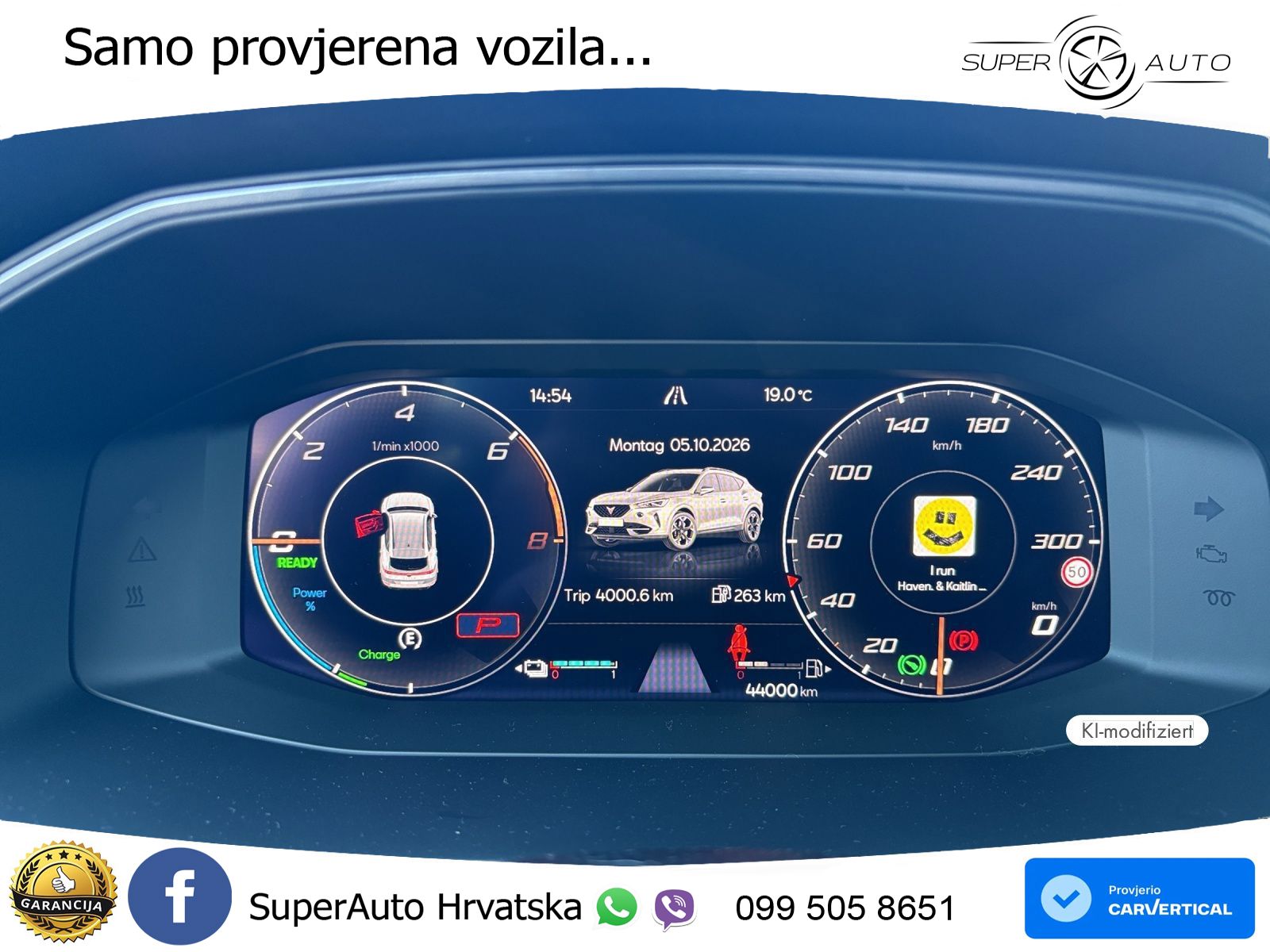 Cupra Formentor 1.4 TSI (245 KS) e-Hybrid DSG VZ MATRIX+GR SJED+KAM