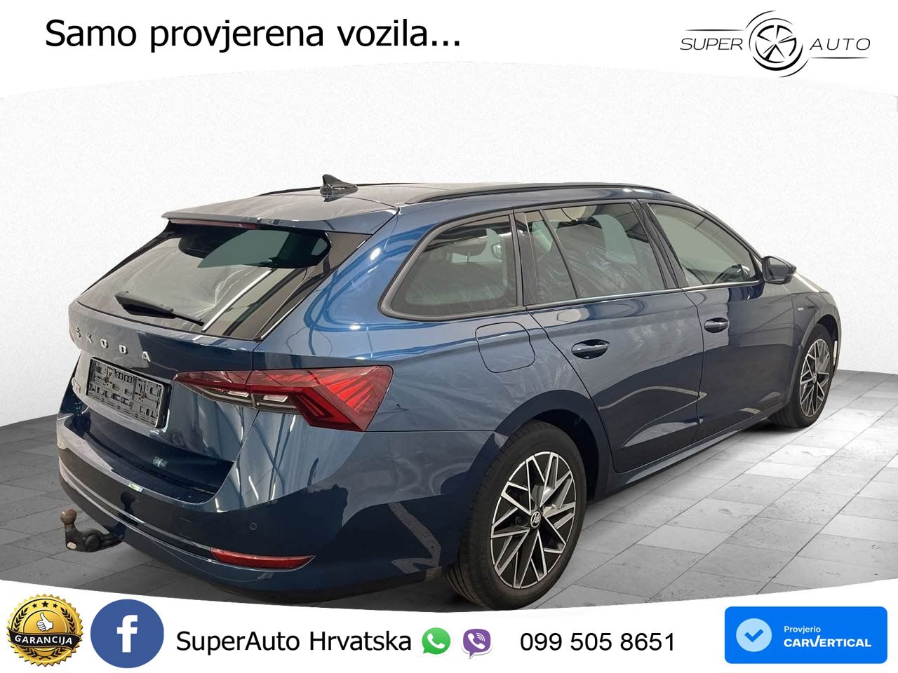 Škoda Octavia Combi 2.0 TDI (150 KS) DSG LED+GR SJED+ACC
