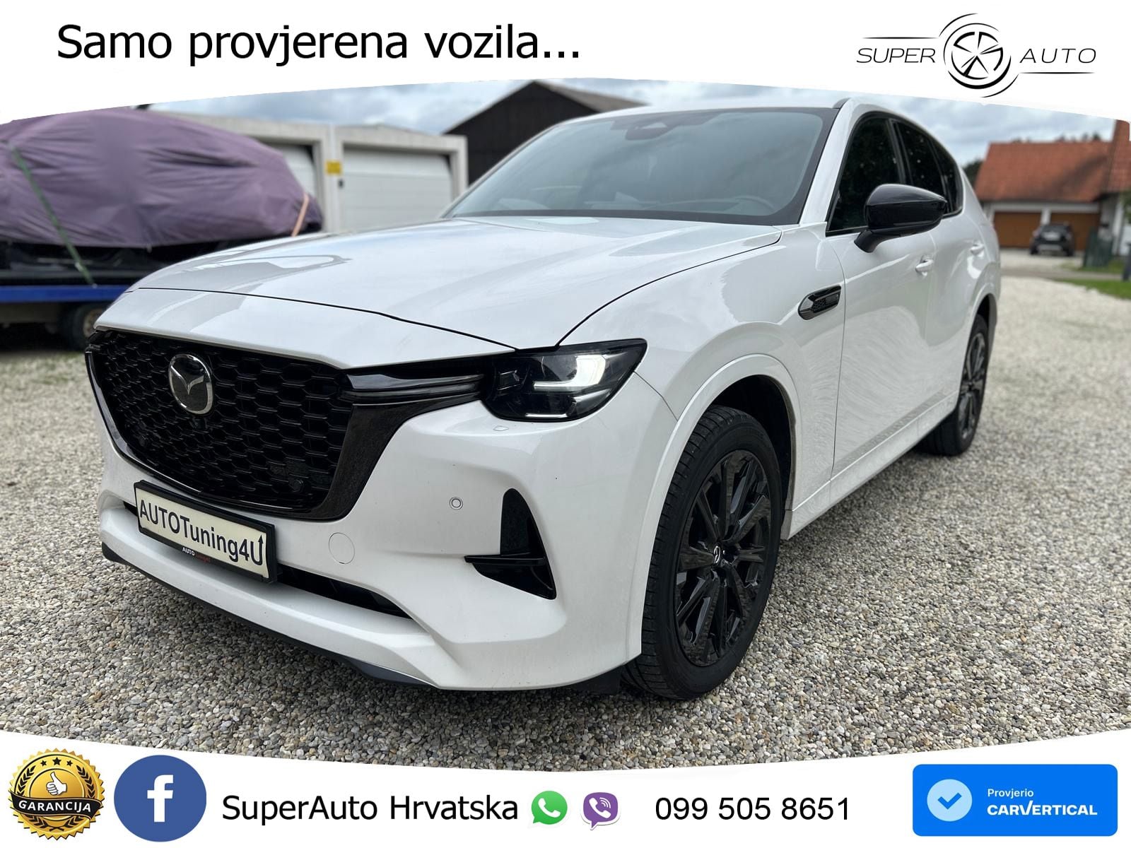 Mazda CX-60 3.3 e-Skyactiv D (254 KS) AWD Automatic LED+GR SJED+ACC