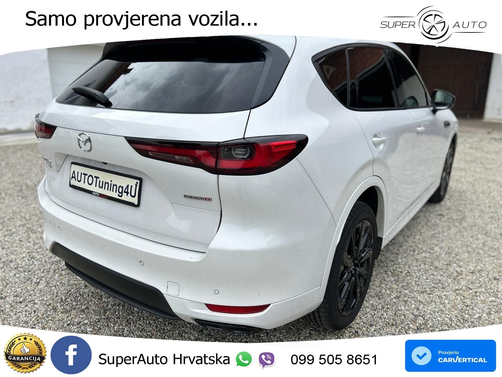 Mazda CX-60 3.3 e-Skyactiv D (254 KS) AWD Automatic LED+GR SJED+ACC
