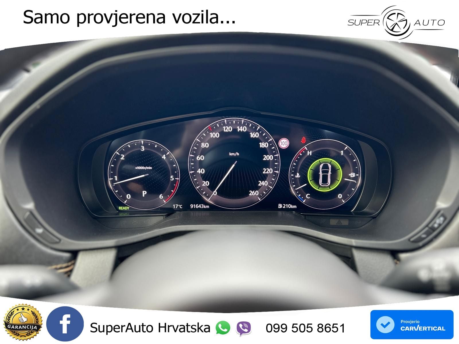 Mazda CX-60 3.3 e-Skyactiv D (254 KS) AWD Automatic LED+GR SJED+ACC