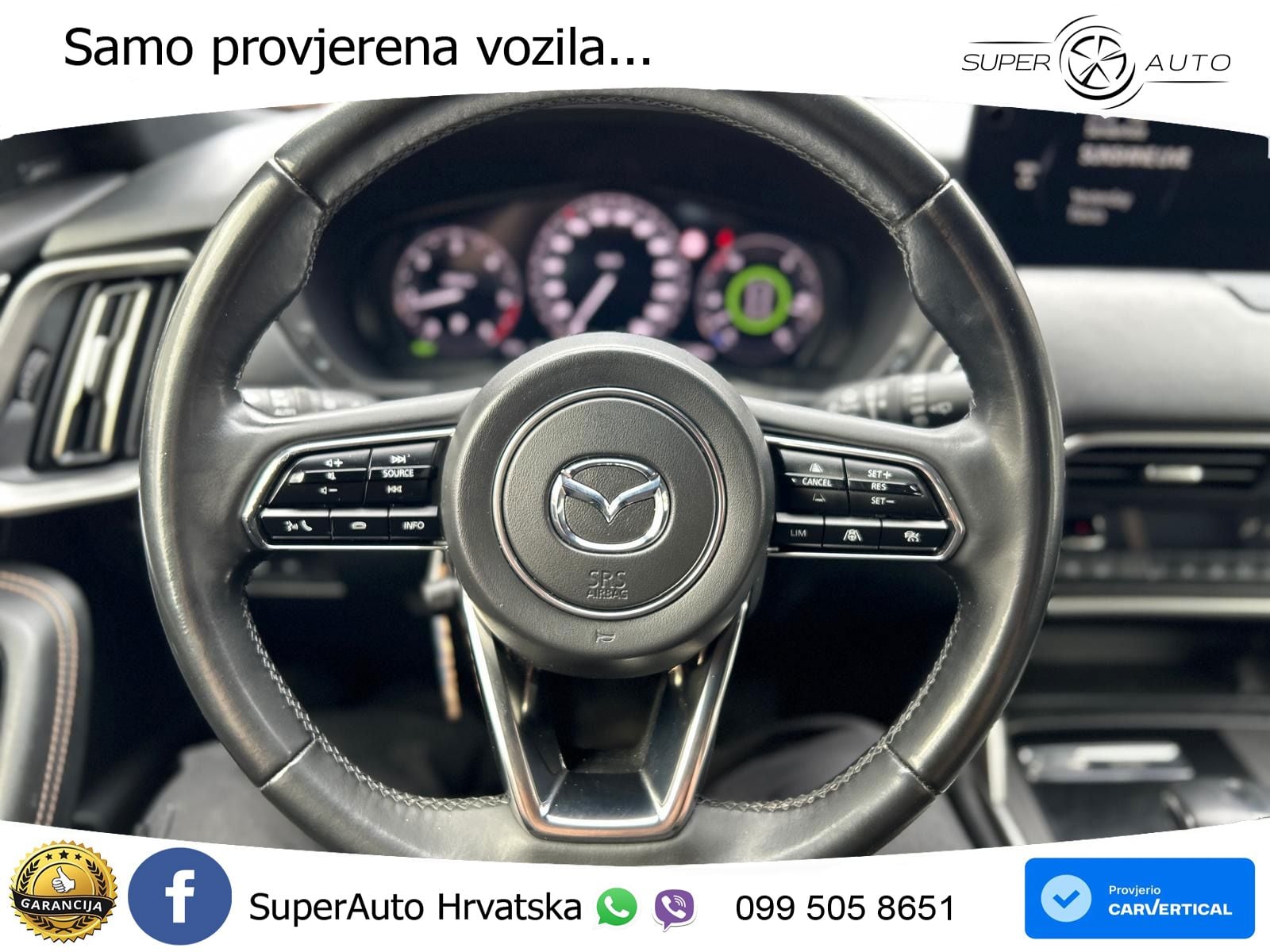 Mazda CX-60 3.3 e-Skyactiv D (254 KS) AWD Automatic LED+GR SJED+ACC