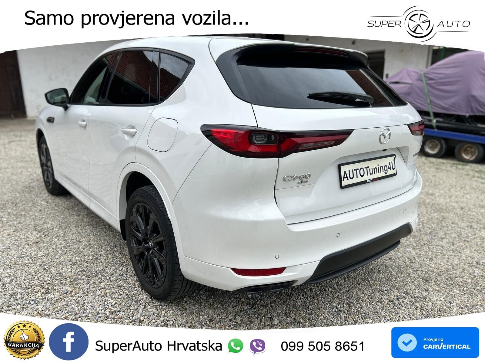 Mazda CX-60 3.3 e-Skyactiv D (254 KS) AWD Automatic LED+GR SJED+ACC