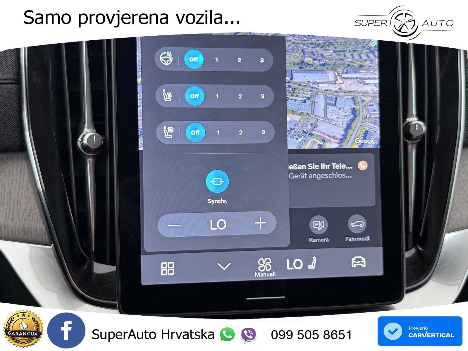 Volvo XC90 2.0 T8 AWD Automatic ZRAČNI+ACC+GR SJED+KAM+PANO