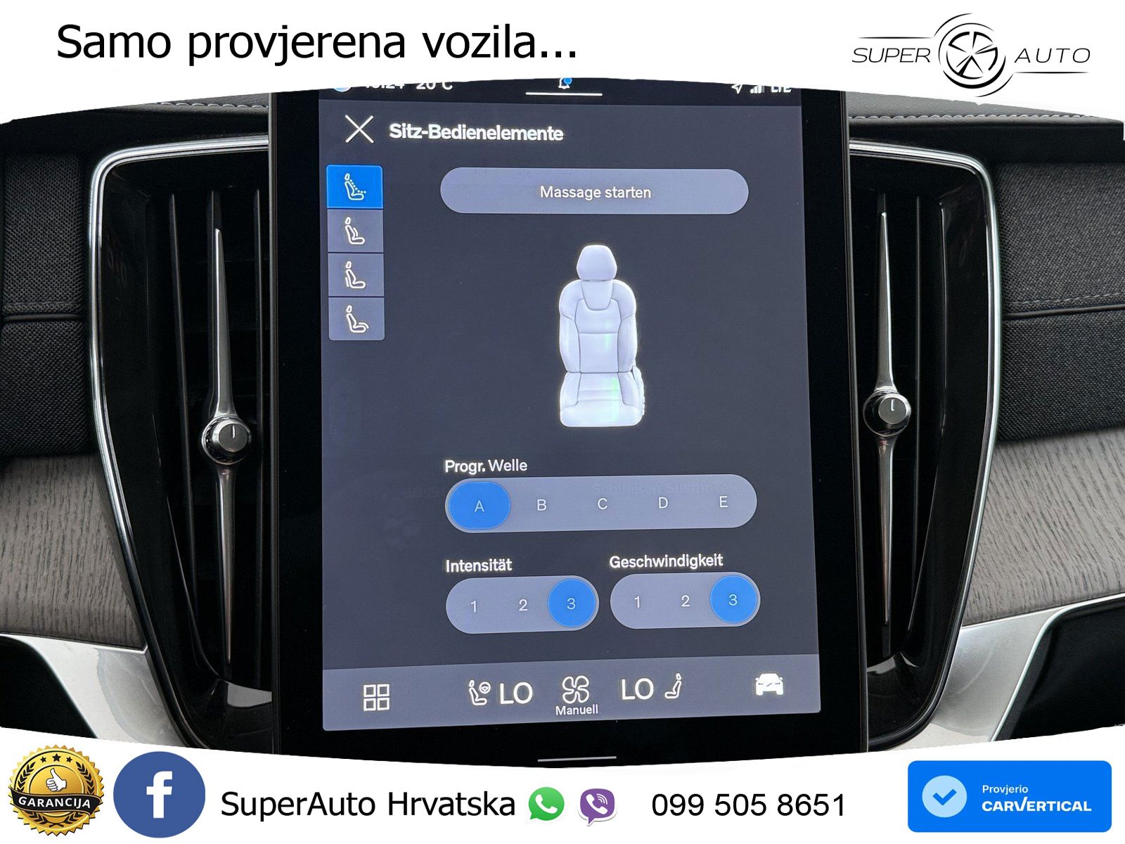 Volvo XC90 2.0 T8 AWD Automatic ZRAČNI+ACC+GR SJED+KAM+PANO