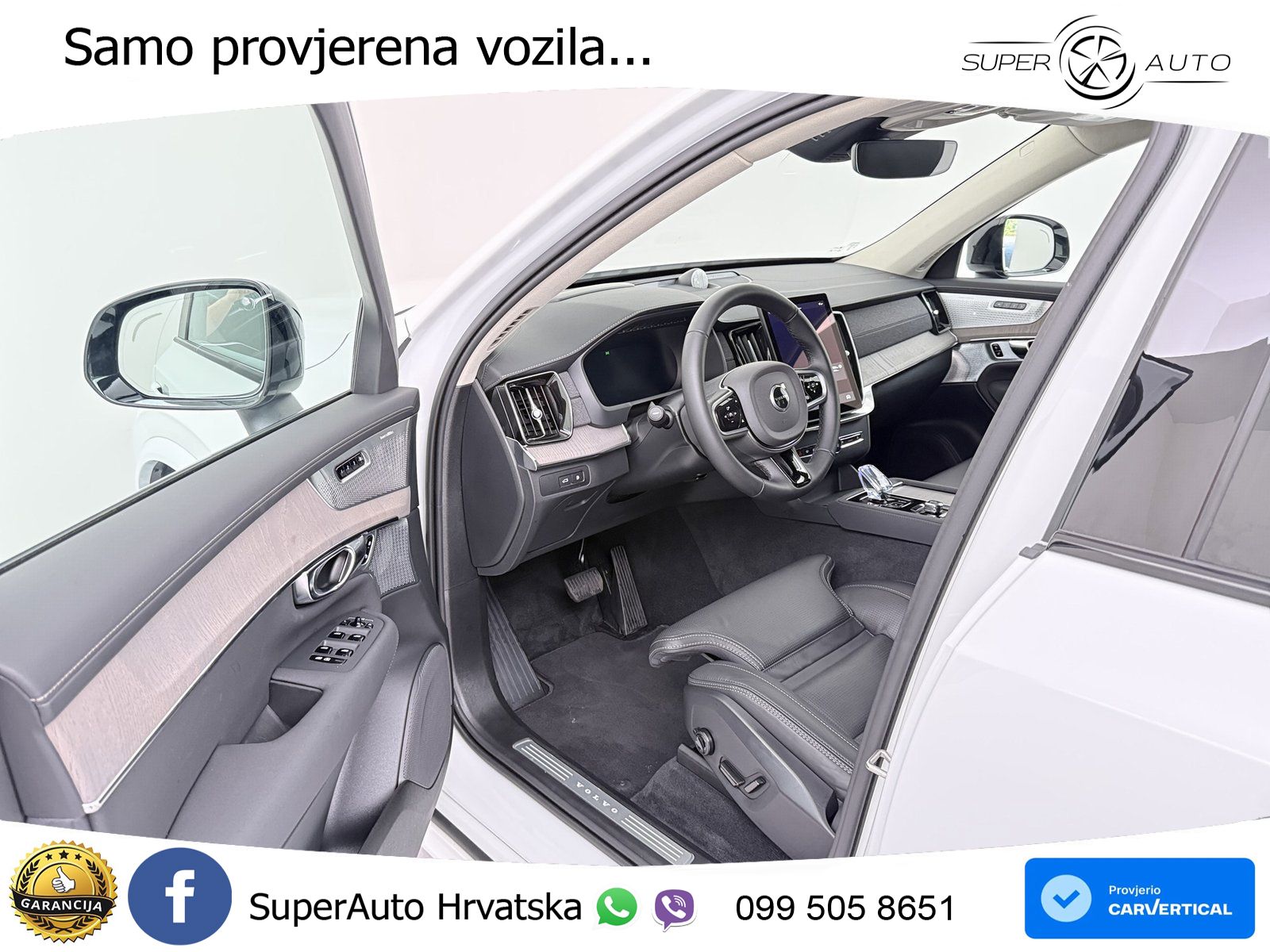 Volvo XC90 2.0 T8 AWD Automatic ZRAČNI+ACC+GR SJED+KAM+PANO